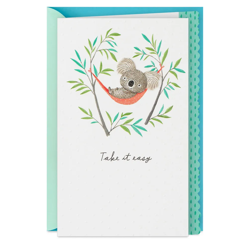 Take It Easy Get Well Card for only USD 2.99 | Hallmark