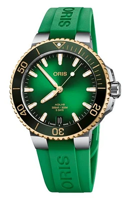 Oris Aquis Green Date Calibre 400 Watch 01 400 7769 6357-07 4 22 77FC