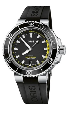 Oris Aquis Depth Guage Watch 01 733 7755 4154-Set RS