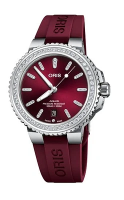 Oris Aquis Date Diamonds Watch 01 733 7766 4998-07 4 22 68FC