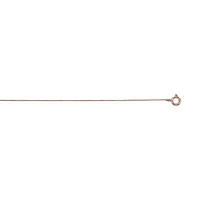 10k Rose Gold Inch Shiny Box Chain 028PKBOX
