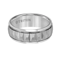 Triton Ladies 8mm Classic Tungsten Carbide Comfort Fit Band 11-5940C8-L.00