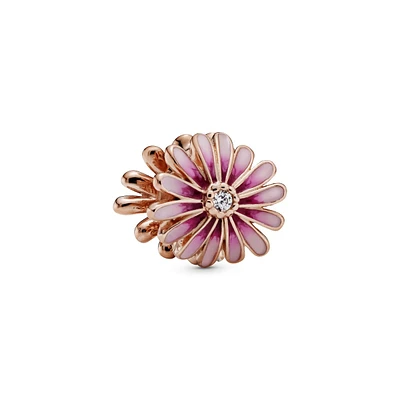 Pink Daisy Flower Charm 788775C01