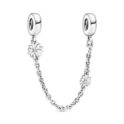 Daisy Flower Safety Chain Charm 798764C01