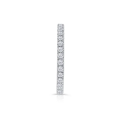 14K White Gold Round 0.33CTW Diamond Wedding Band