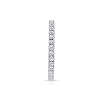 14K White Gold Round 0.33CTW Diamond Wedding Band