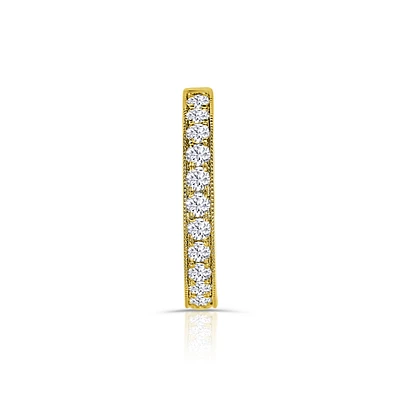 14K Yellow Gold Round 0.50CTW Diamond Band