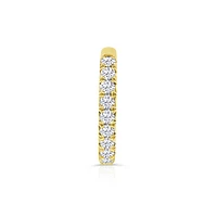 14K Yellow Gold Round 0.50CTW Diamond Band