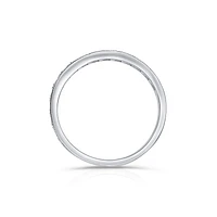 14K White Gold Round 0.50CTW Diamond Band