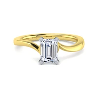 Gabriel & Co 6.5 x 5 Engagement Ring 14K Gold Contemporary ER11588E4M4JJJ