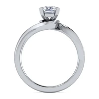 Gabriel & Co 6.5 x 5 Engagement Ring 14K White Gold Contemporary ER11588E4W4JJJ
