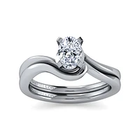 Gabriel & Co 7.5x5 Engagement Ring Platinum Contemporary ER11588O3PTJJJ