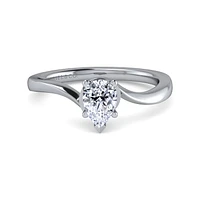 Gabriel & Co 5.75 Engagement Ring Platinum Contemporary ER11588P3PTJJJ