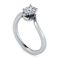 Gabriel & Co 5.75 Engagement Ring Platinum Contemporary ER11588P3PTJJJ