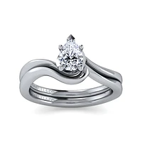 Gabriel & Co 5.75 Engagement Ring Platinum Contemporary ER11588P3PTJJJ