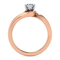 Gabriel & Co 5.75 Engagement Ring 14K Two-Tone Gold Contemporary ER11588P3T4JJJ
