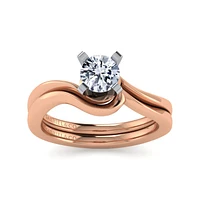Gabriel & Co 5.75 Engagement Ring 14K Two-Tone Gold Contemporary ER11588R3T4JJJ