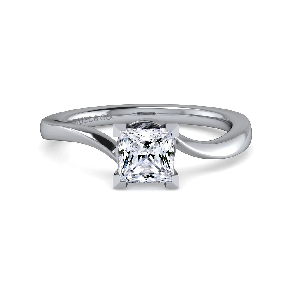 Gabriel & Co 5.5 Engagement Ring Platinum Contemporary ER11588S4PTJJJ