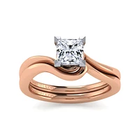 Gabriel & Co 5.5 Engagement Ring 14K Two-Tone Gold Contemporary ER11588S4T4JJJ