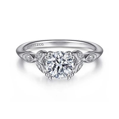 Gabriel & Co 5.75 Engagement Ring Platinum Victorian ER11721R3PT4JJ