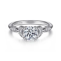 Gabriel & Co 5.75 Engagement Ring Platinum Victorian ER11721R3PT4JJ