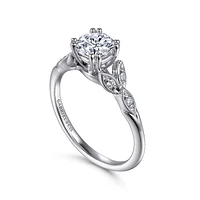 Gabriel & Co 5.75 Engagement Ring Platinum Victorian ER11721R3PT4JJ