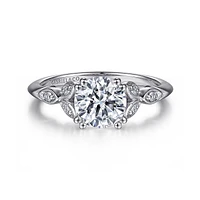 Gabriel & Co 6.5 Engagement Ring Platinum Victorian ER11721R4PT4JJ