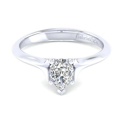 Gabriel & Co 7x5 Engagement Ring Platinum Classic ER11832P3PTJJJ