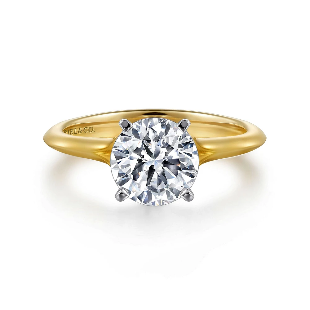 Gabriel & Co 7 Engagement Ring 14K Gold Classic ER11832R6M4JJJ