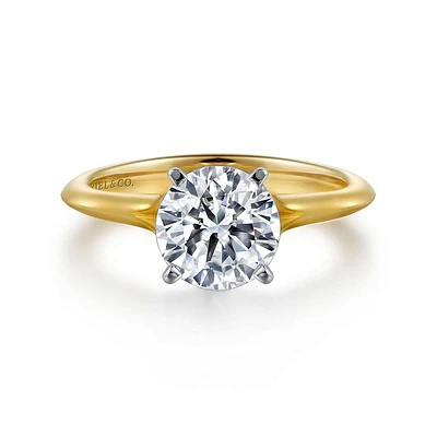 Gabriel & Co 7 Engagement Ring 14K Gold Classic ER11832R6M4JJJ