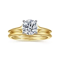 Gabriel & Co 7 Engagement Ring 14K Gold Classic ER11832R6M4JJJ