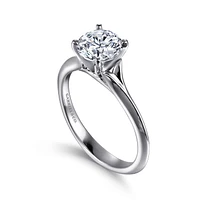 Gabriel & Co 7 Engagement Ring 14K White Gold Classic ER11832R6W4JJJ