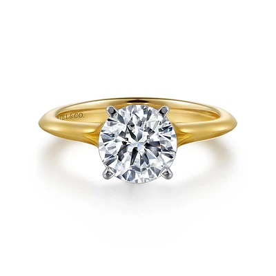 Gabriel & Co 8 Engagement Ring 14K Gold Classic ER11832R8M4JJJ