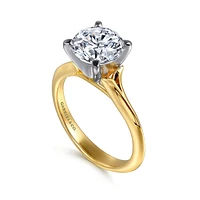 Gabriel & Co 8 Engagement Ring 14K Gold Classic ER11832R8M4JJJ