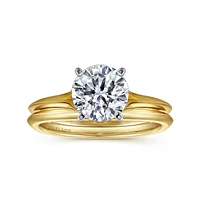 Gabriel & Co 8 Engagement Ring 14K Gold Classic ER11832R8M4JJJ