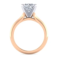 Gabriel & Co 8 Engagement Ring 14K Two-Tone Gold Classic ER11832R8T4JJJ