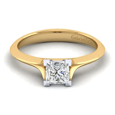 Gabriel & Co 5 Engagement Ring 14K Gold Classic ER11832S3M4JJJ