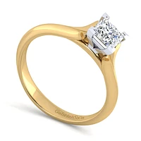Gabriel & Co 5 Engagement Ring 14K Gold Classic ER11832S3M4JJJ