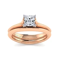 Gabriel & Co 5 Engagement Ring 14K Two-Tone Gold Classic ER11832S3T4JJJ