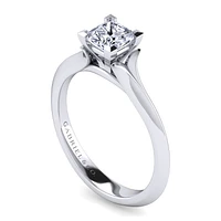 Gabriel & Co 5 Engagement Ring 14K White Gold Classic ER11832S3W4JJJ