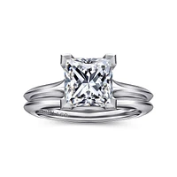 Gabriel & Co 7 Engagement Ring 14K White Gold Classic ER11832S8W4JJJ