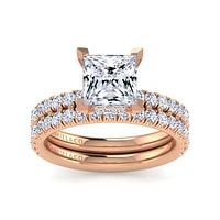 Gabriel & Co 7 Engagement Ring 14K Rose Gold Classic ER13904S8K44JJ