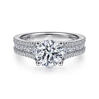 Gabriel & Co 7.4 Engagement Ring Platinum Contemporary ER14890R6PT4JJ