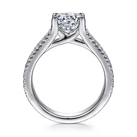 Gabriel & Co 7.4 Engagement Ring Platinum Contemporary ER14890R6PT4JJ