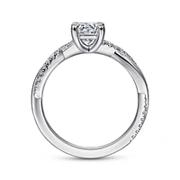 Gabriel & Co 5.75 Engagement Ring Platinum Contemporary ER14922R3PT4JJ