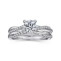 Gabriel & Co 5.75 Engagement Ring Platinum Contemporary ER14922R3PT4JJ