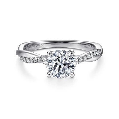 Gabriel & Co 6.5 Engagement Ring Platinum Contemporary ER14922R4PT4JJ