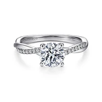 Gabriel & Co 6.5 Engagement Ring Platinum Contemporary ER14922R4PT4JJ