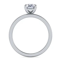 Gabriel & Co 6.5 x 5 Engagement Ring 14K White Gold Classic ER14982E4W4JJJ