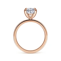 Gabriel & Co 10.5x7 Engagement Ring 14K Rose Gold Classic ER14982O8K4JJJ